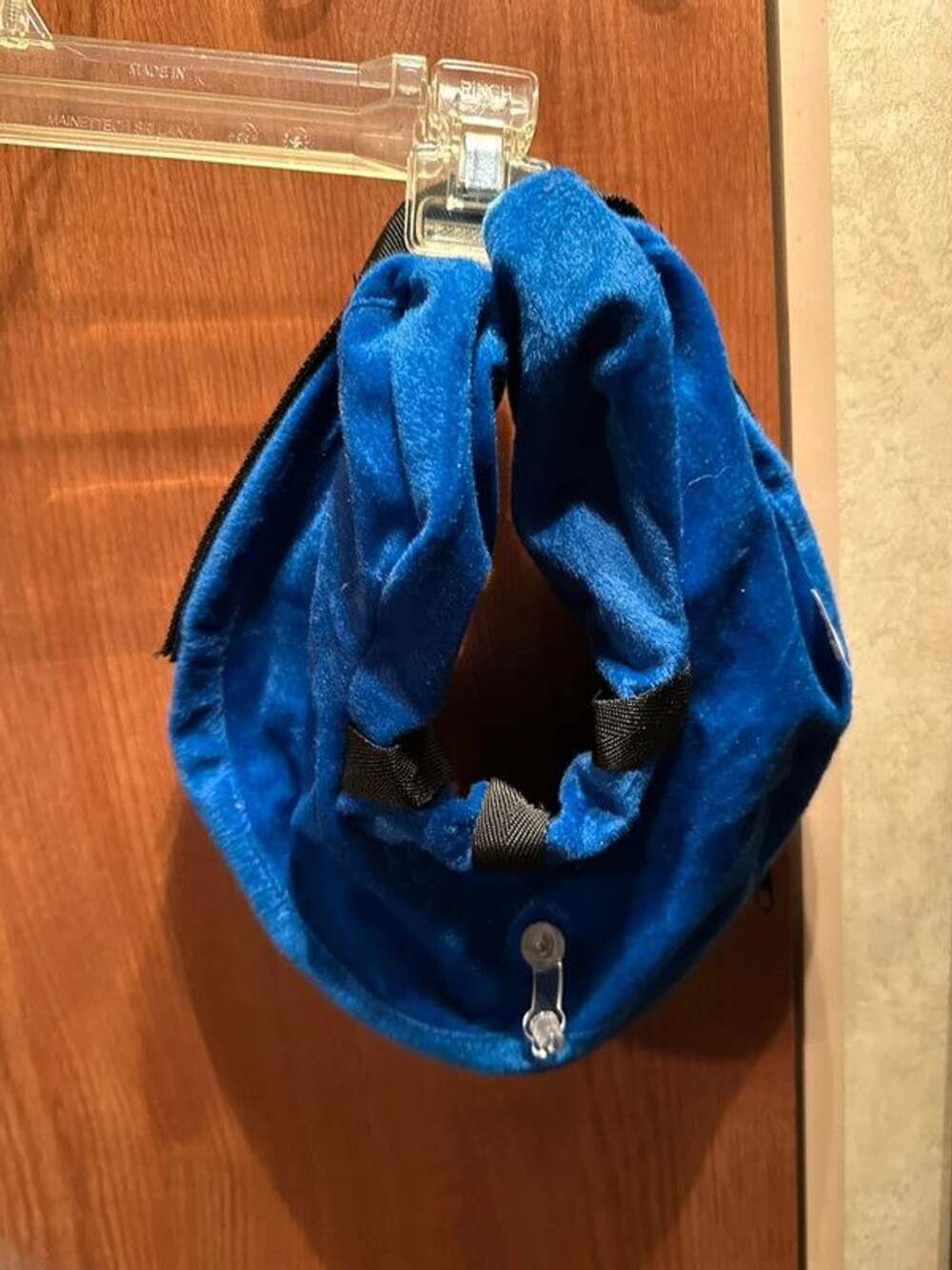 Inflatable Pet Recovery Collar Blue Soft E-Collar with Removable Plastic Shield